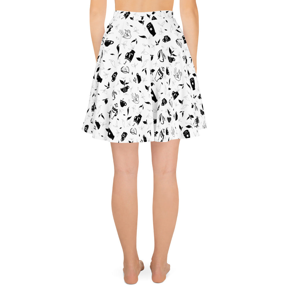 Skater Skirt Tea cup print