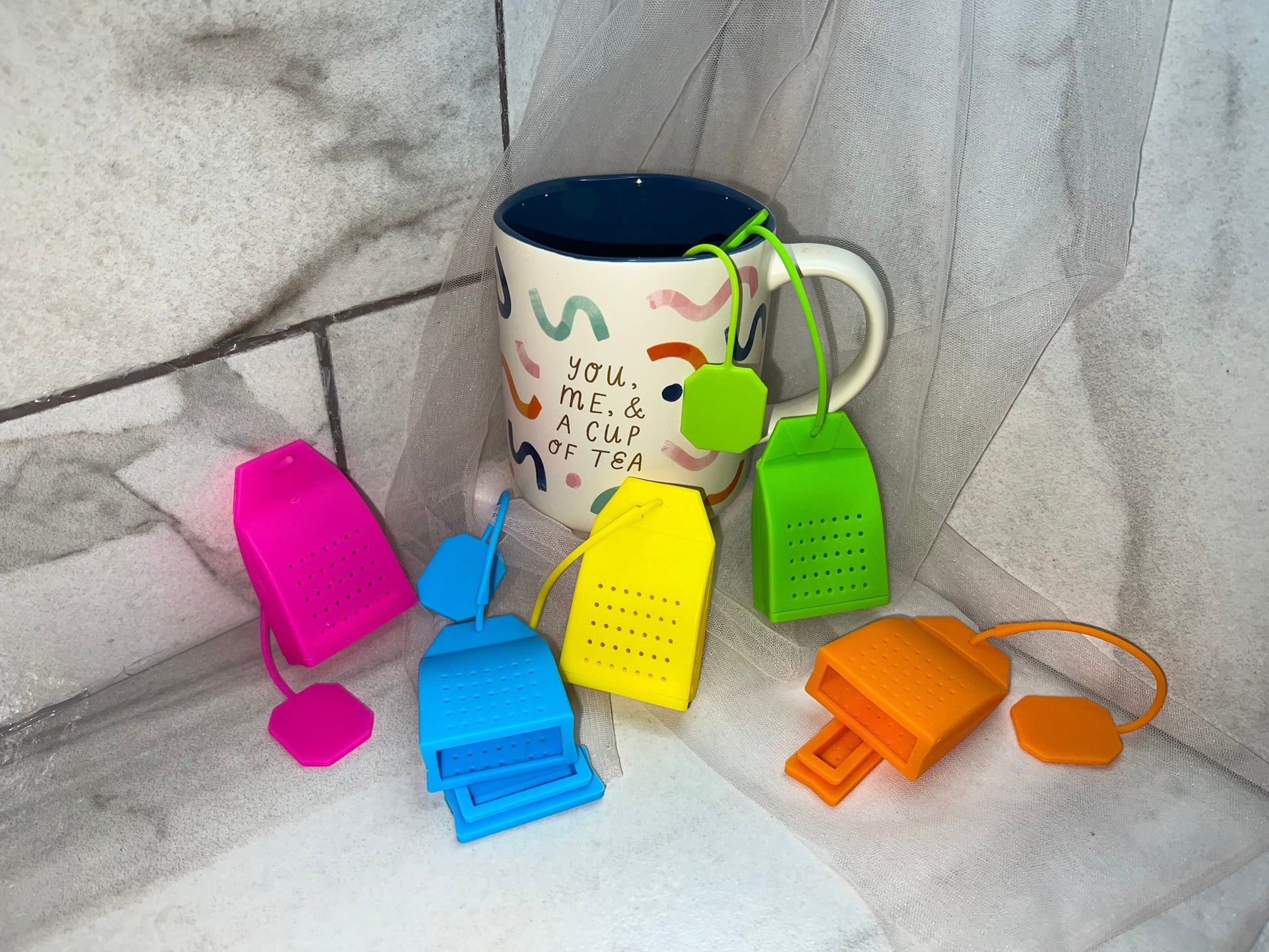 Silicone Tea Steeper Teabag shape - Skyberfire