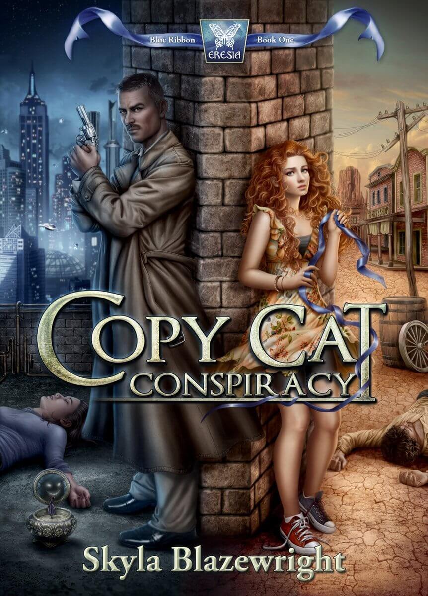 Copy Cat Conspiracy (book cover) - Skyberfire