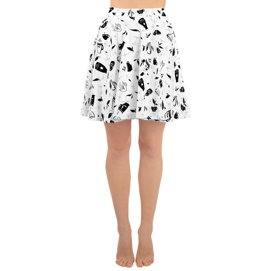 Skater Skirt Tea cup print