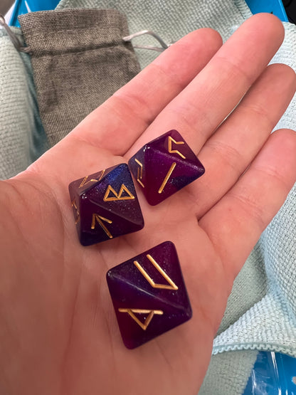 Futhark Rune Dice