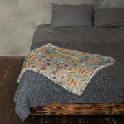 Treasure Chests & Potions Throw Blanket