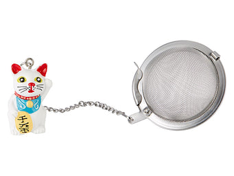 Lucky Cat Charm Tea Steeper